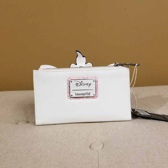Loungefly Disney the Aristocats Marie Floral Cosplay Flap Wallet NEW - Picture 3 of 12